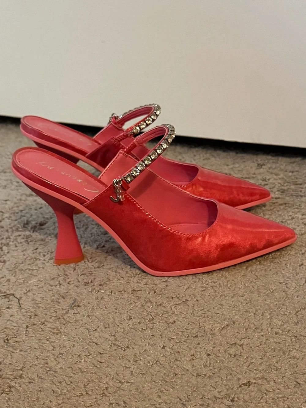 Cool Sam Eldeman Circus NY size 6.5 Monique Punk pink bling slip on shoes new